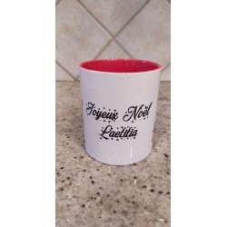 MUG  paillette avec le texte de votre choix