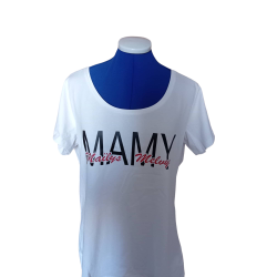 T-shirt femme blanc