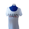 T-shirt femme blanc