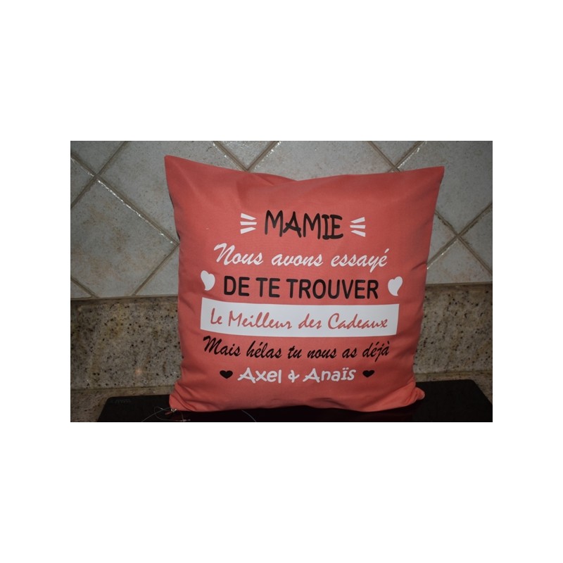 coussin pour les mamies