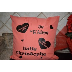 Coussin amour