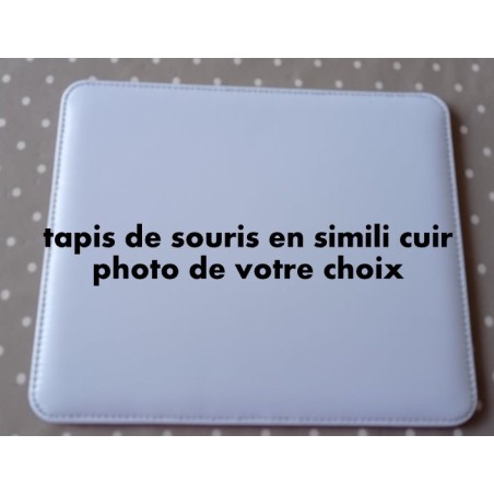 tapis de souris simili cuir