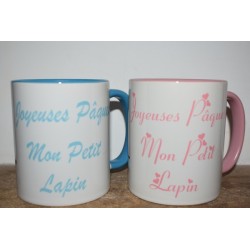 Mugs de Paques (lapin )