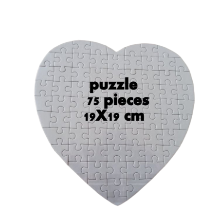 Puzzle rectangle ou coeur