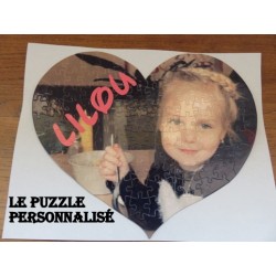 Puzzle rectangle ou coeur