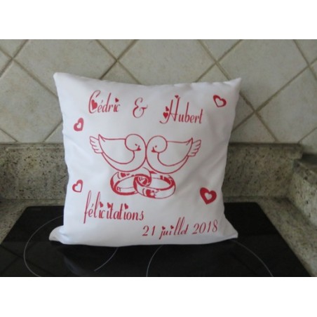 coussin mariage